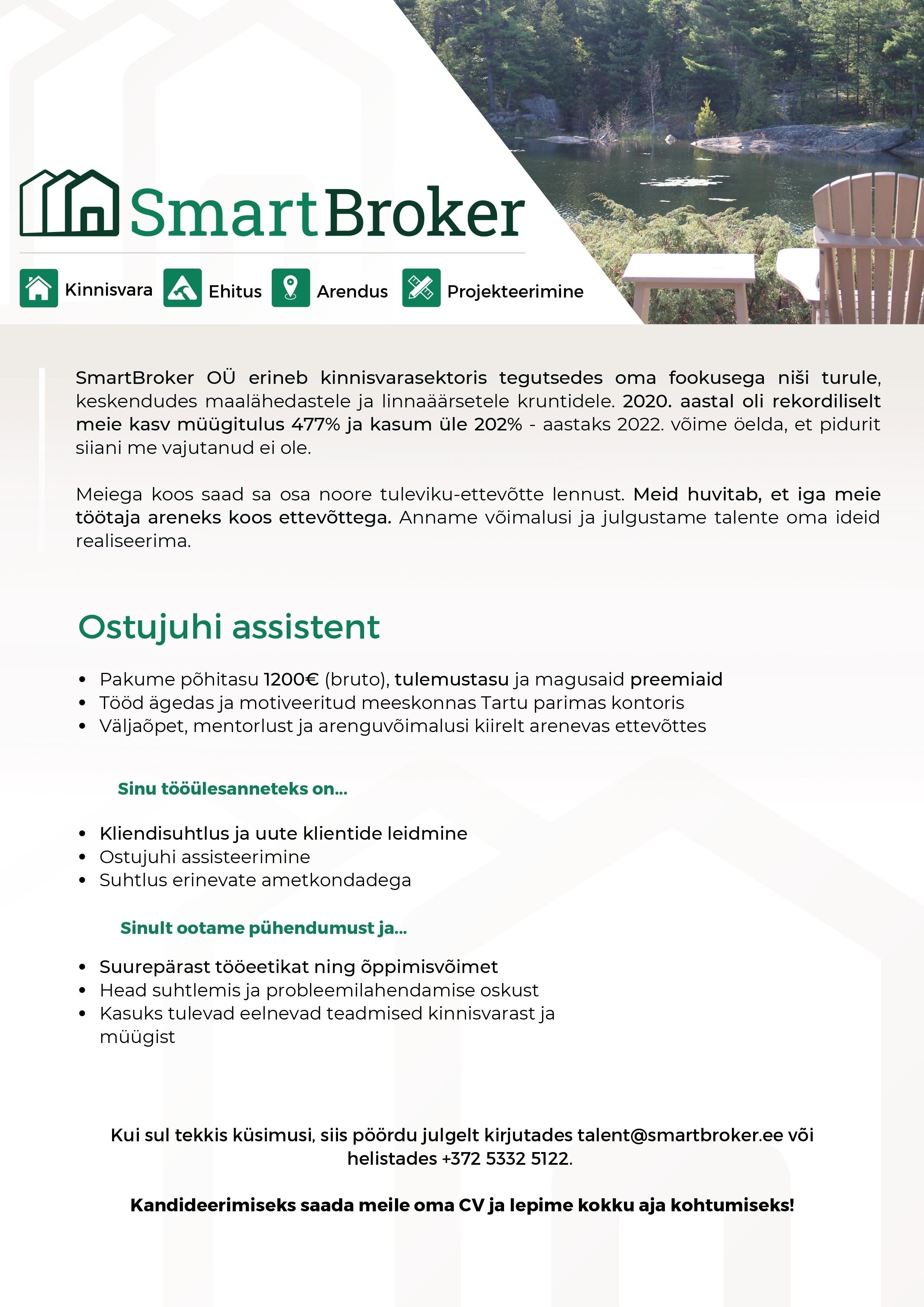 Smartbroker OÜ Ostujuhi assistent