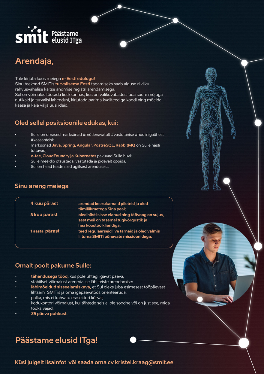 Siseministeeriumi infotehnoloogia- ja arenduskeskus Arendaja (rahvusvahelise kaitse andmise register)