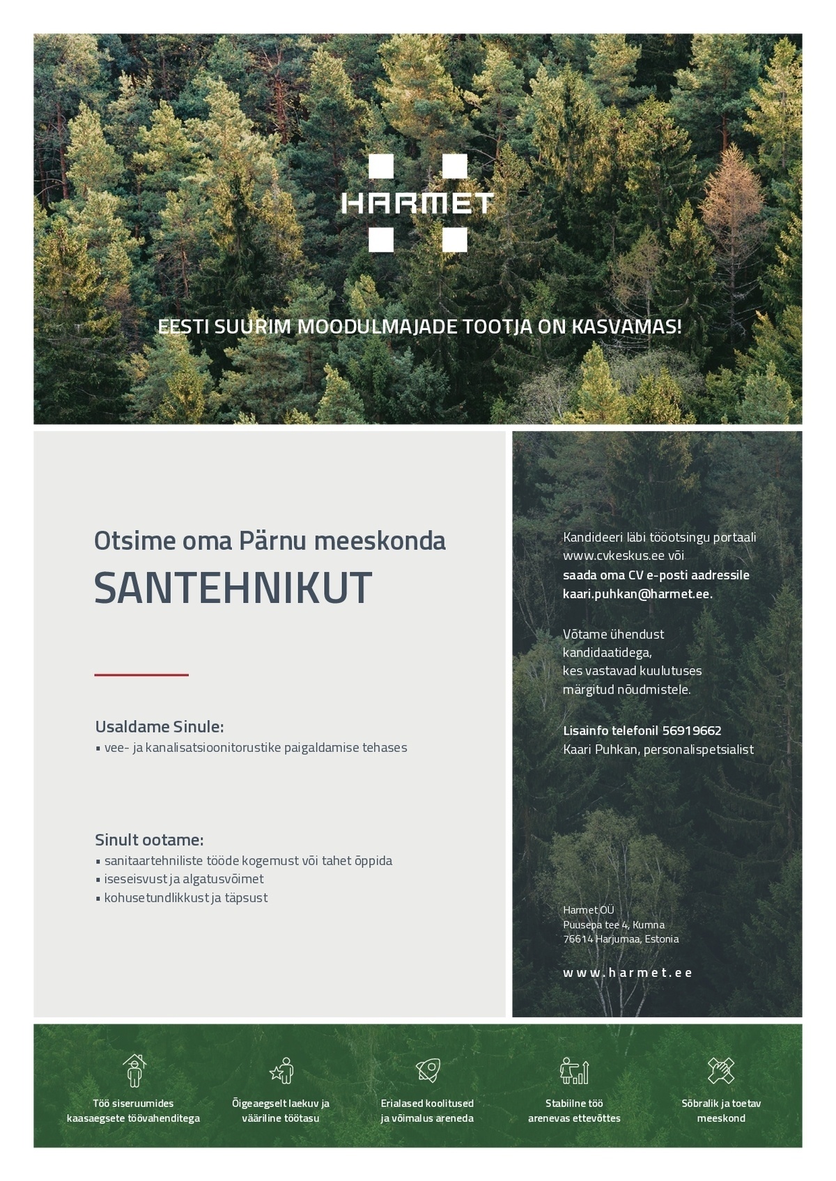 Harmet OÜ Santehnik