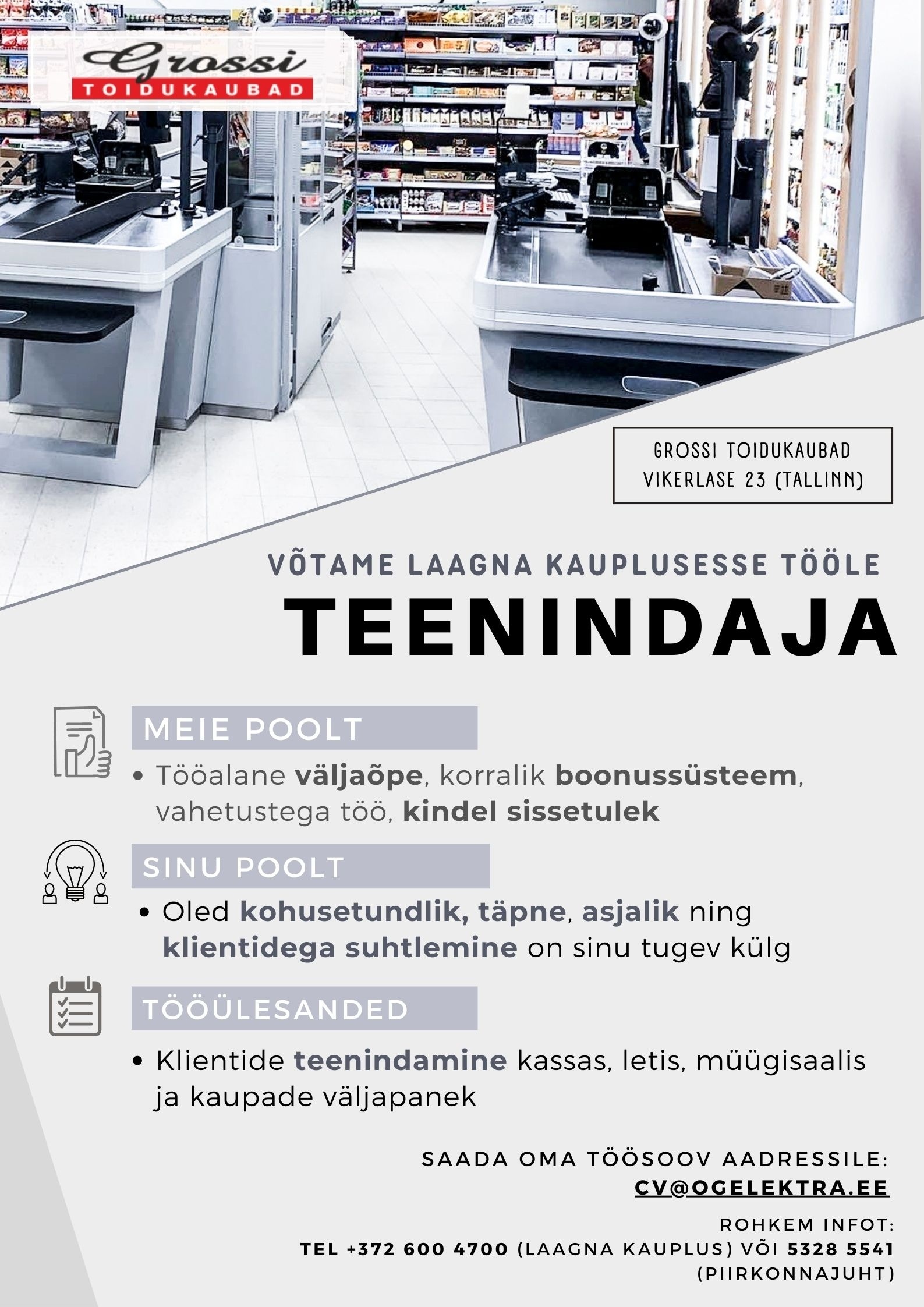 CVKeskus.ee klient Teenindaja (Laagna)