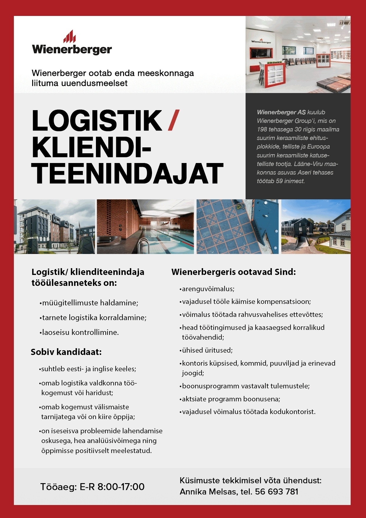 TeamCreator OÜ Logistik/ klienditeenindaja