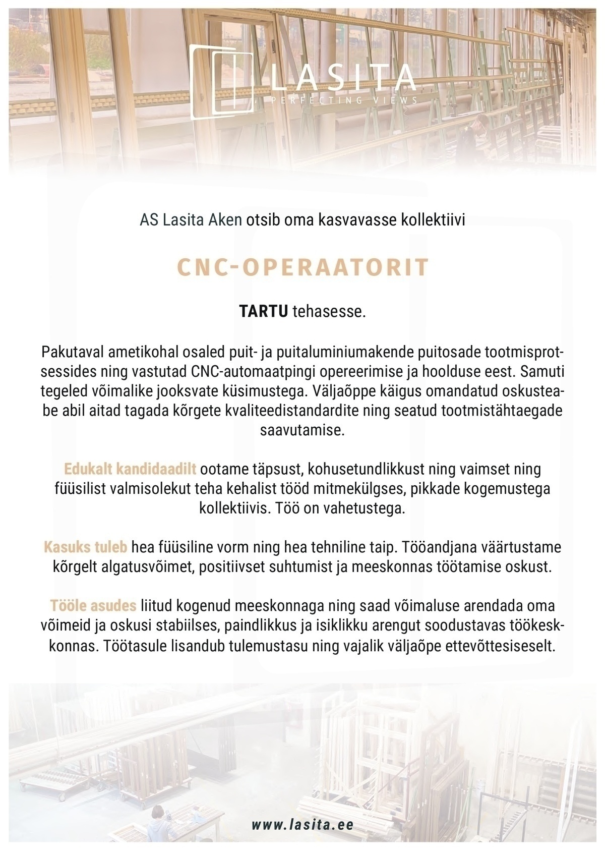 CVKeskus.ee klient CNC-OPERAATOR