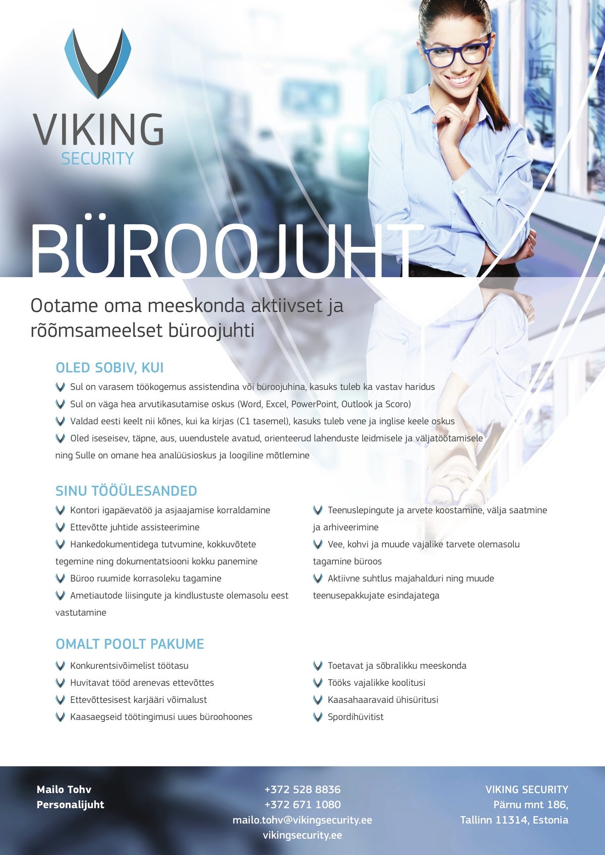 Viking Security AS Büroojuht