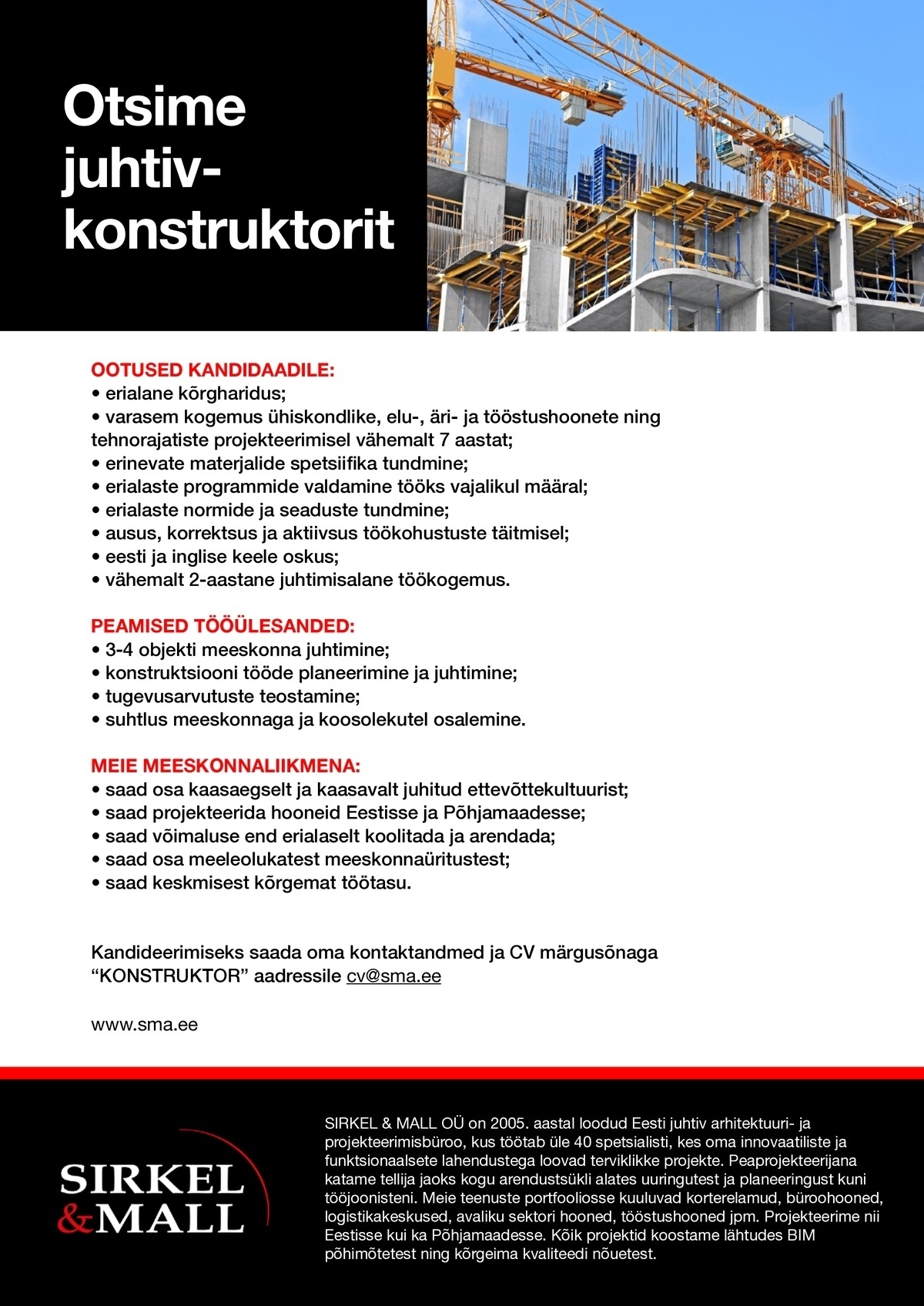 CVKeskus.ee klient konstruktor