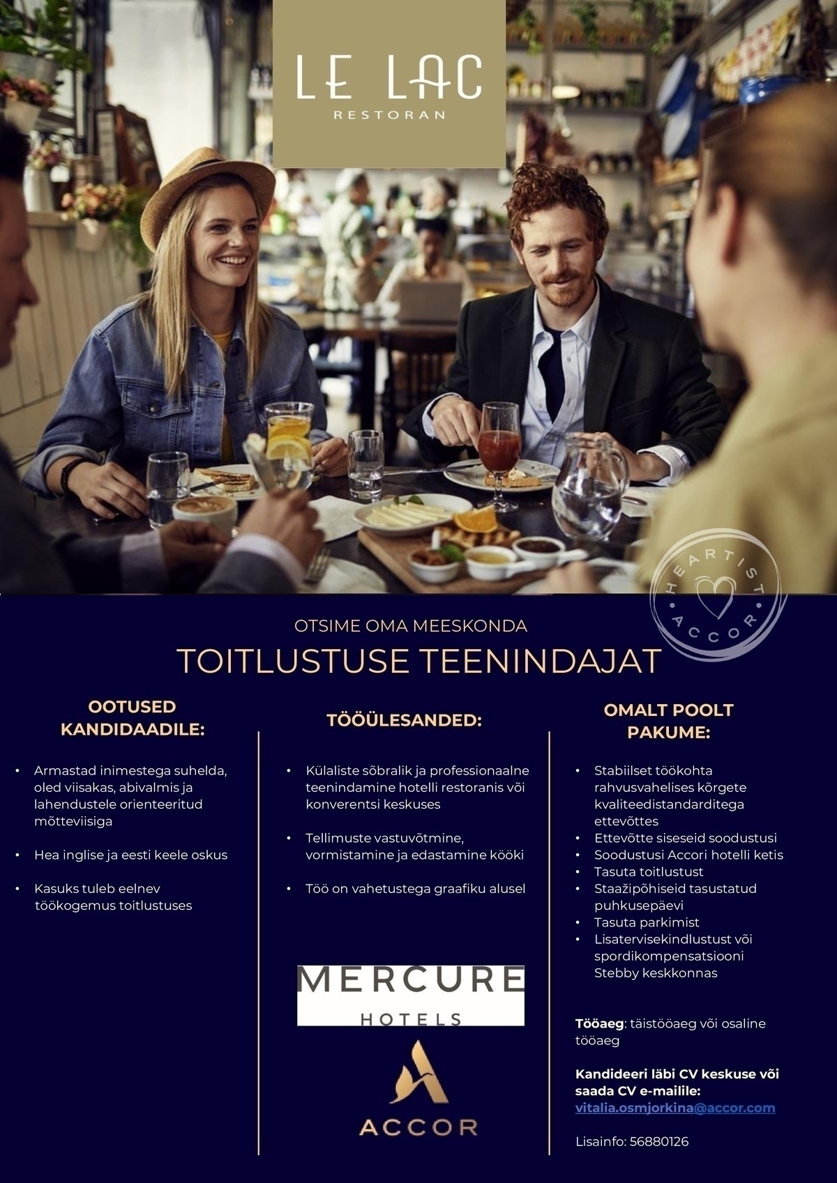Mercure Tallinn Teenindaja