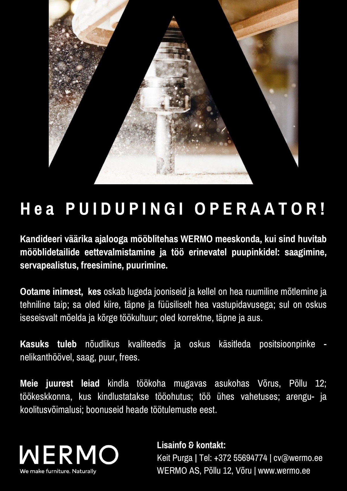 Wermo AS Puidupingi operaator