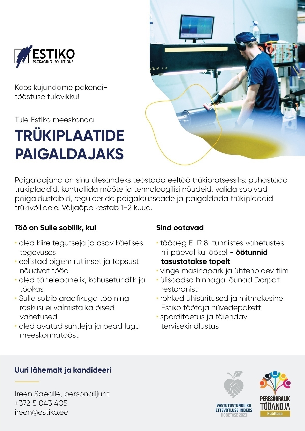 Estiko-Plastar AS Trükiplaatide paigaldaja