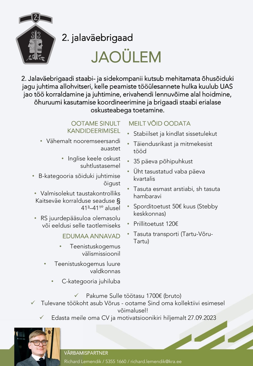 2. jalaväebrigaad Jaoülem