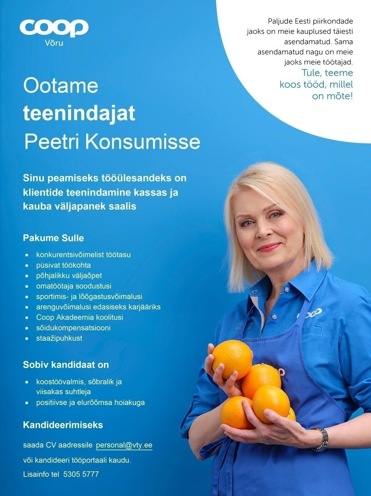 Võru Tarbijate Ühistu Teenindaja Peetri Konsum