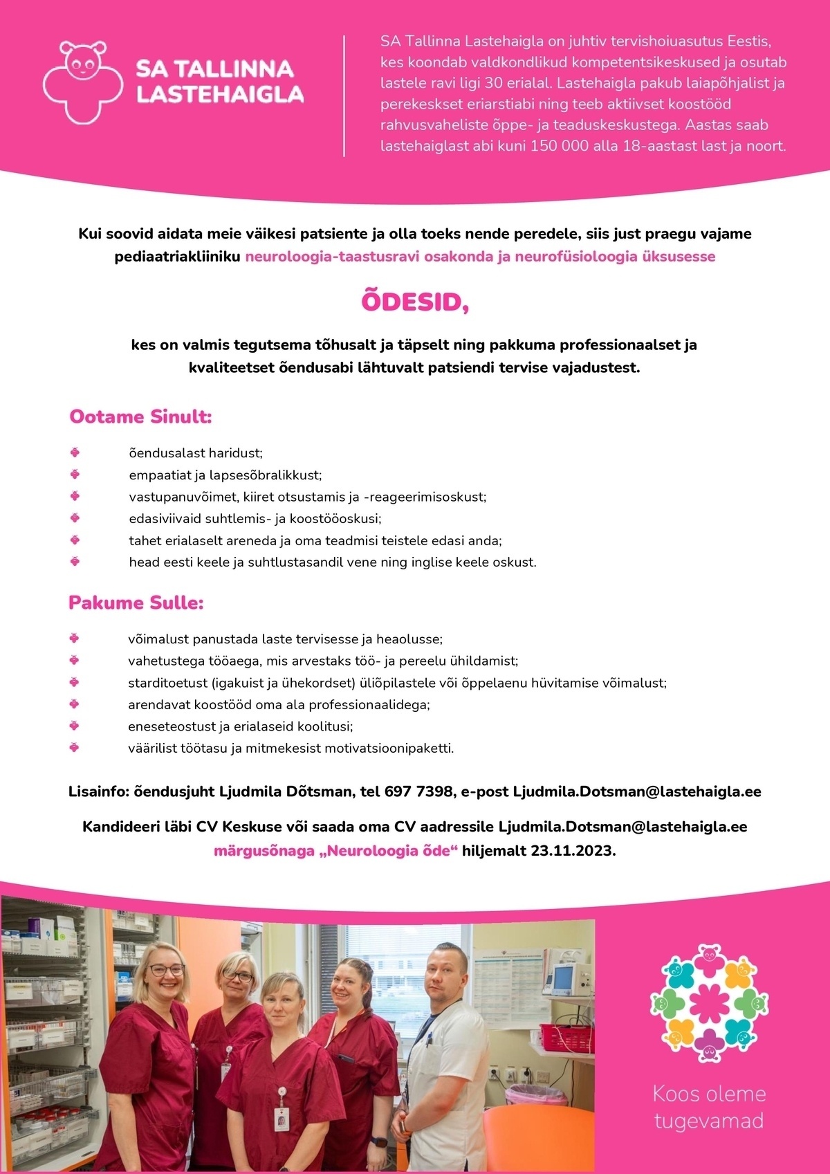 Tallinna Lastehaigla SA Õde