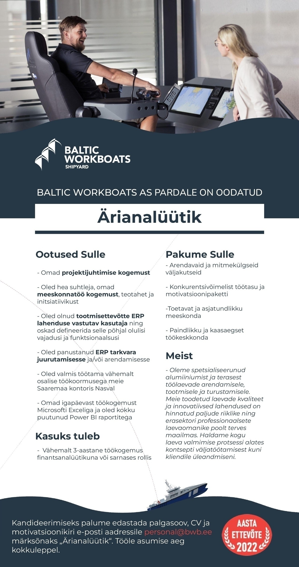 BALTIC WORKBOATS AS Analüütik