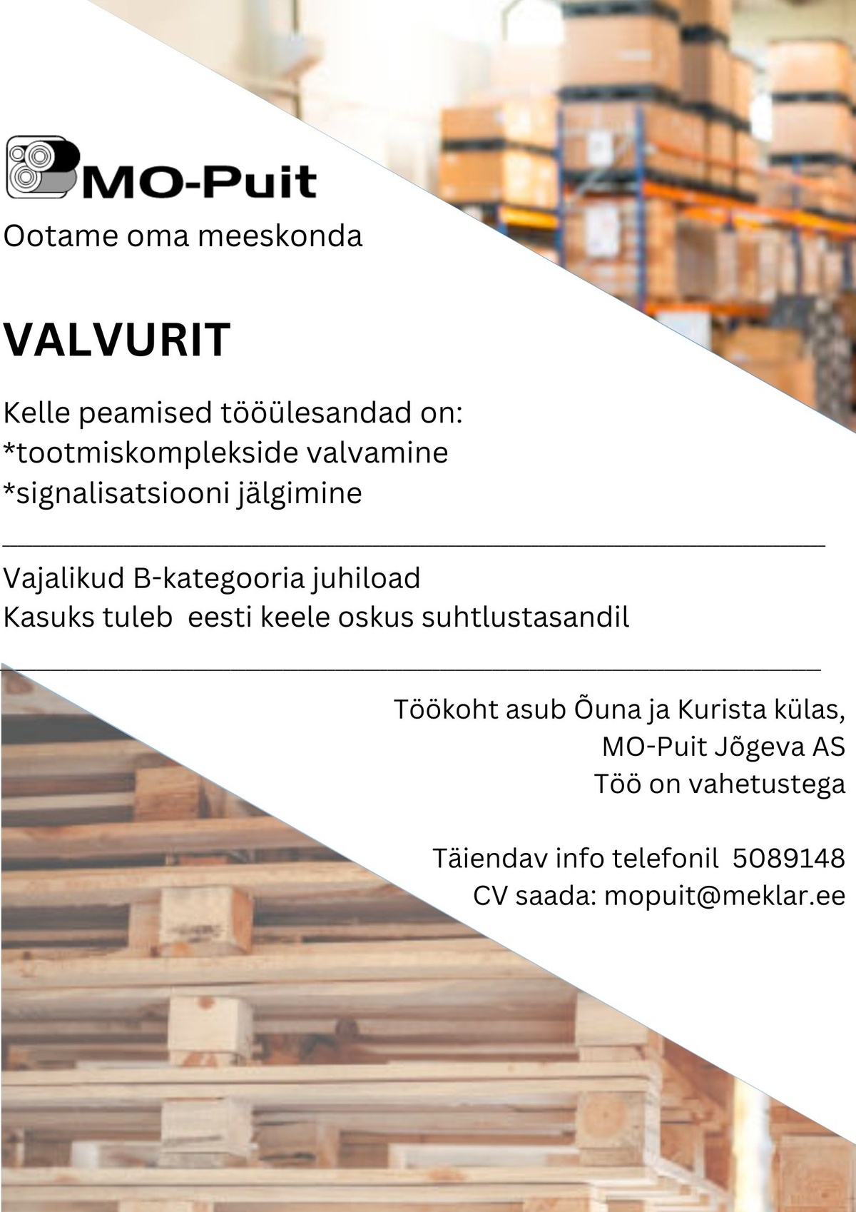 MO-Puit Jõgeva AS VALVUR