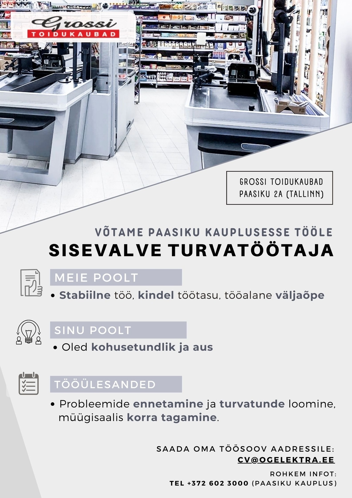 OG Elektra AS Sisevalve (Paasiku)