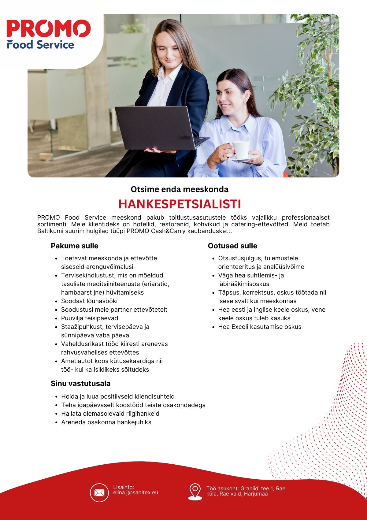 Sanitex OÜ Hankespetsialist