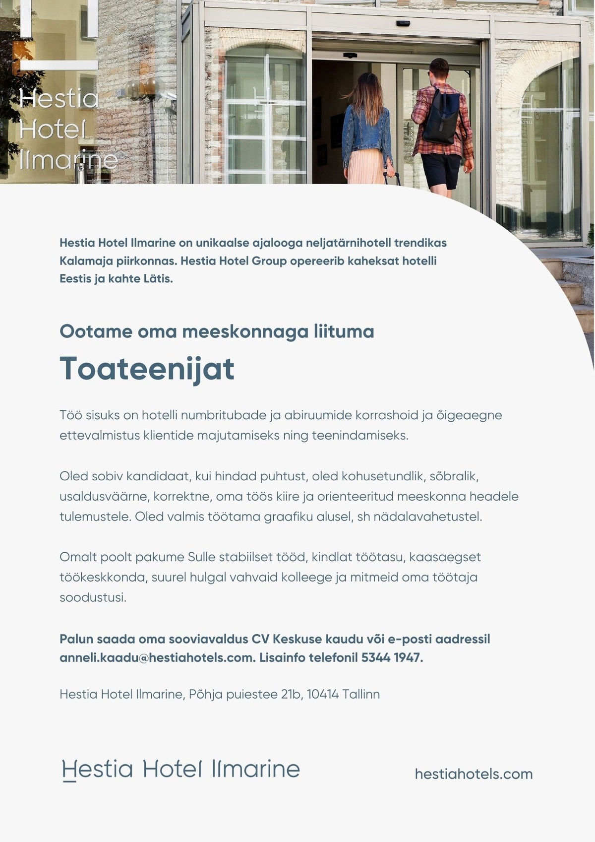 Hestia Hotel Ilmarine Toateenija (Hestia Hotel Ilmarine)