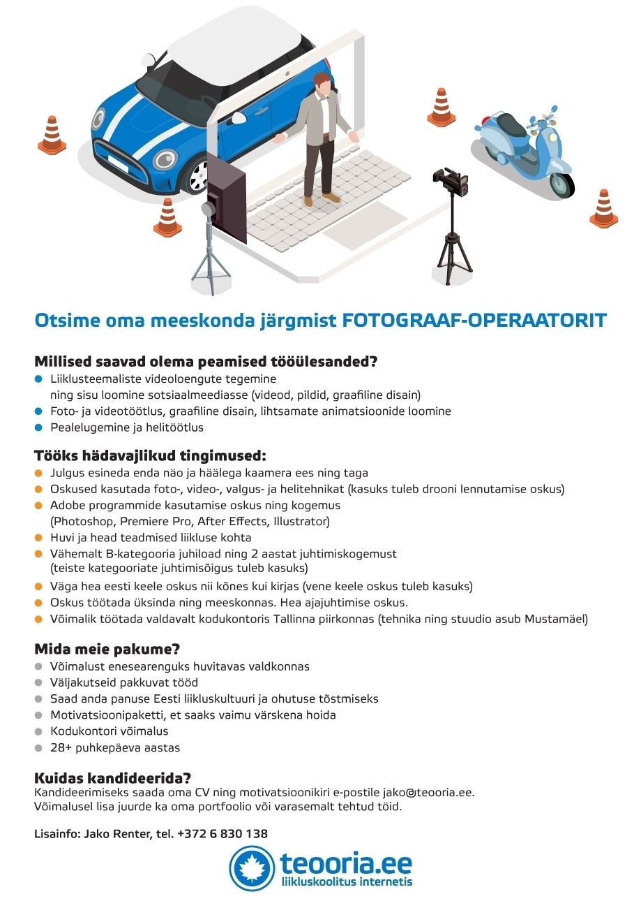 OÜ Teooria Fotograaf-operaator