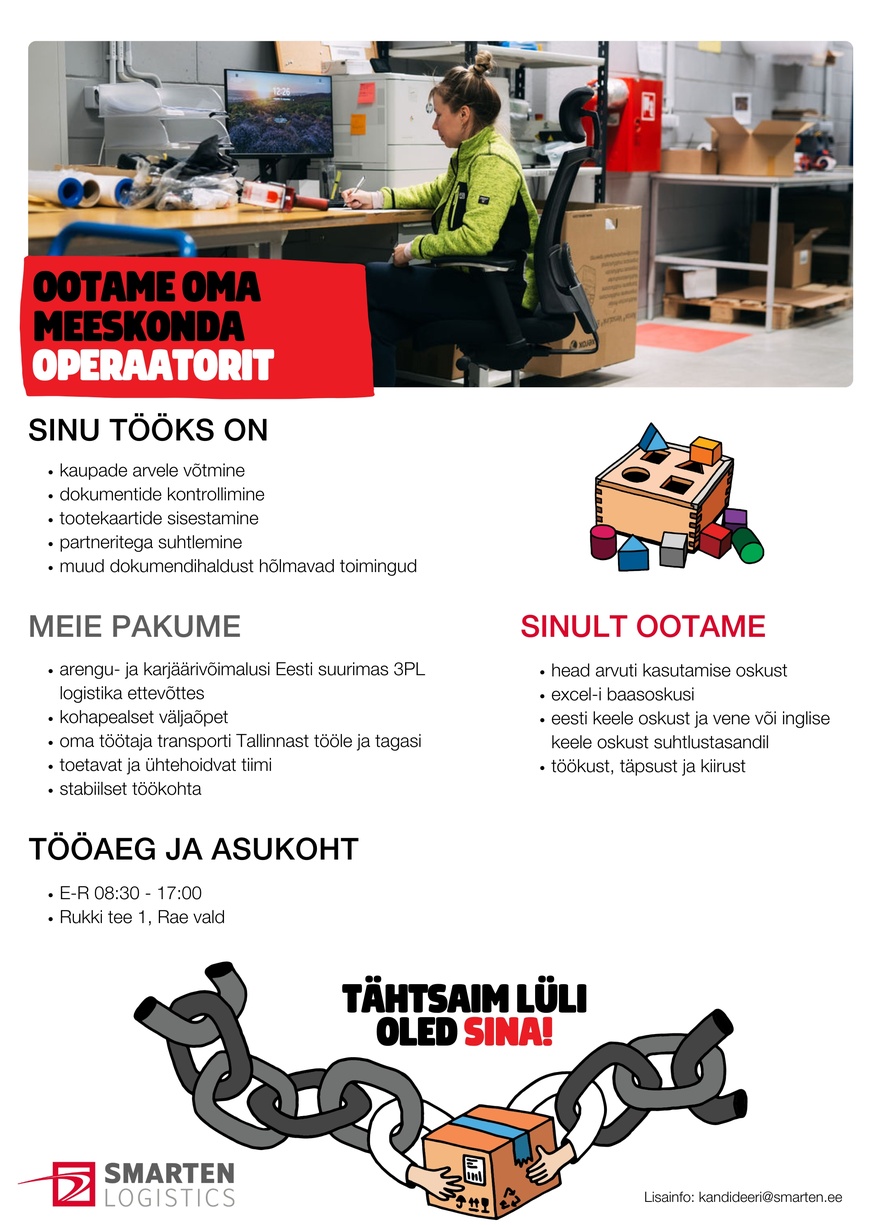 AS Smarten Logistics Operaator