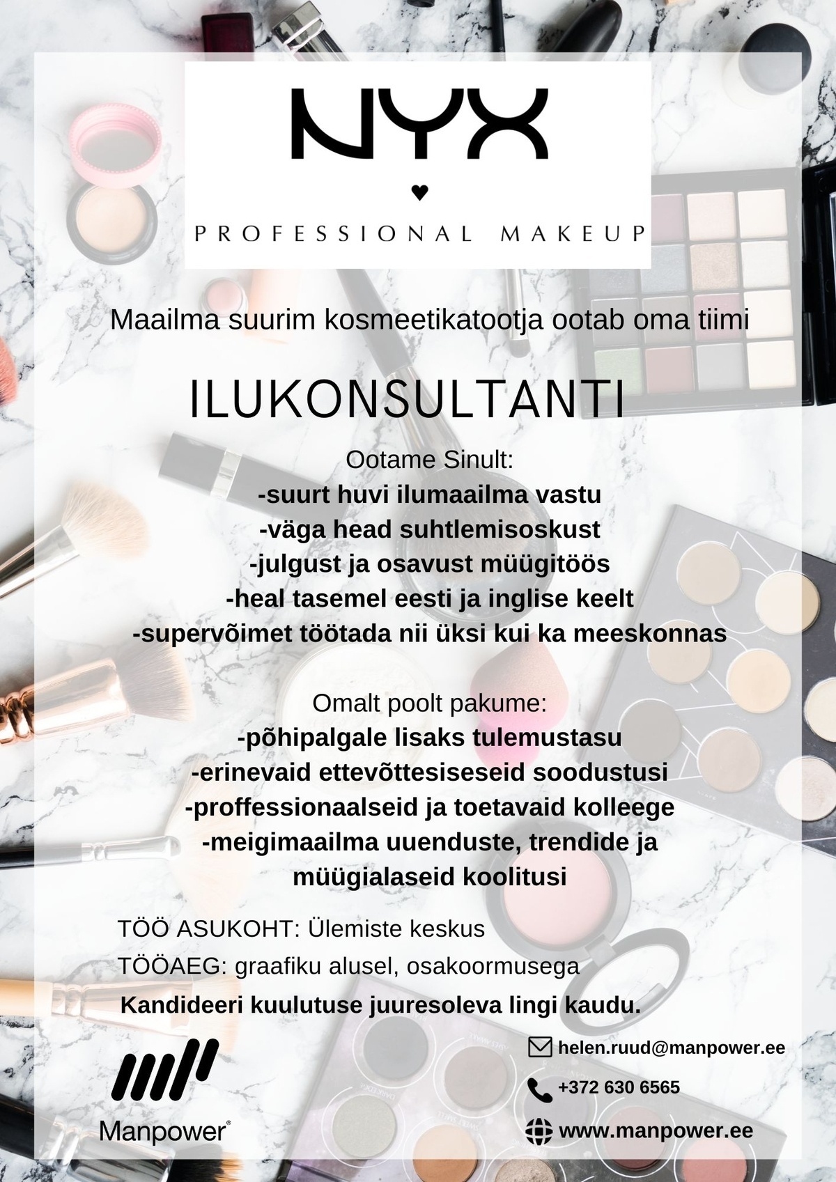 Manpower OÜ Ilukonsultant