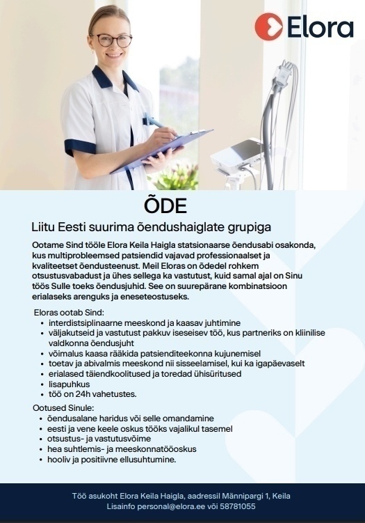 Elora Keila haigla AS Õde