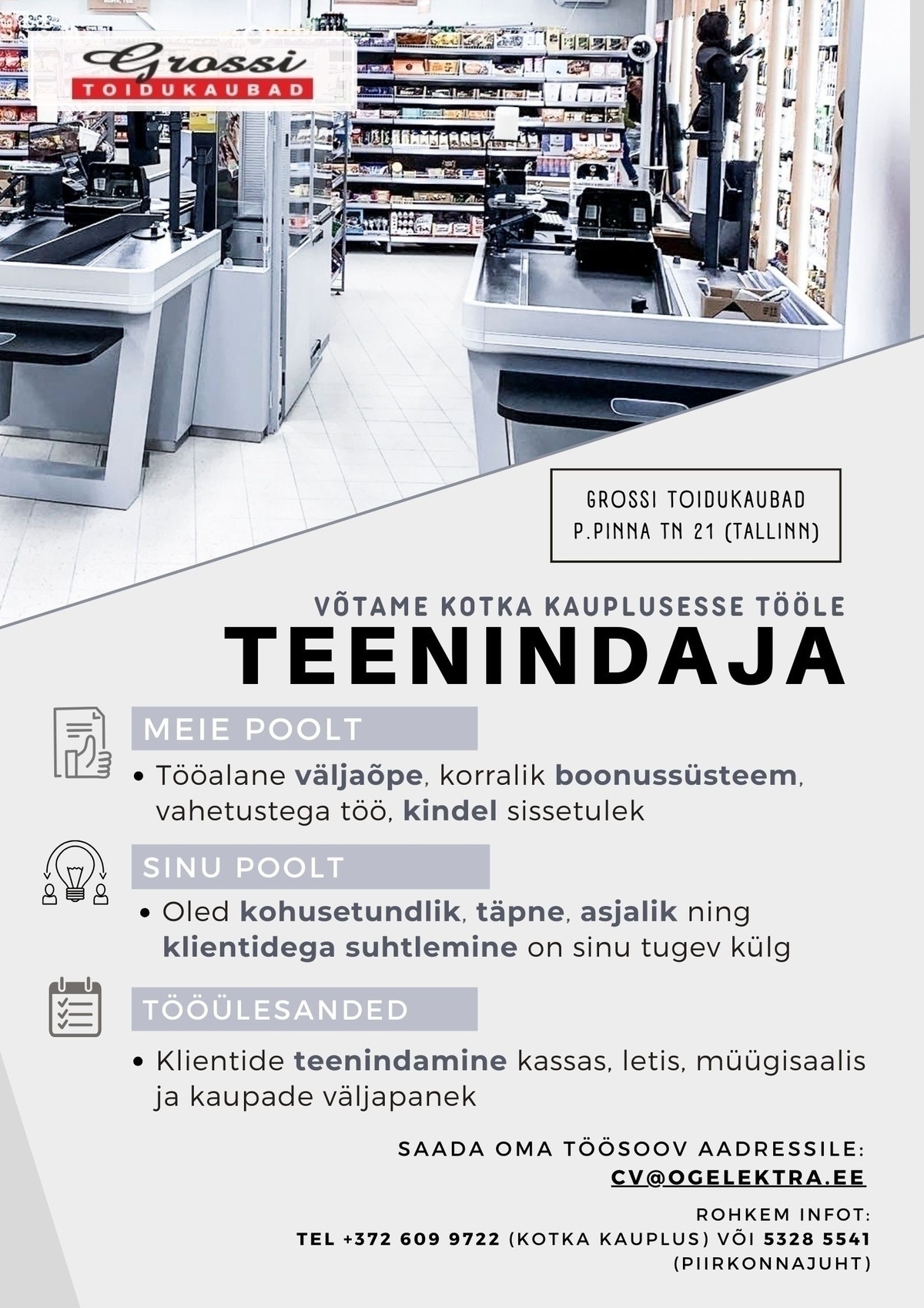 OG Elektra AS Teenindaja (Kotka)