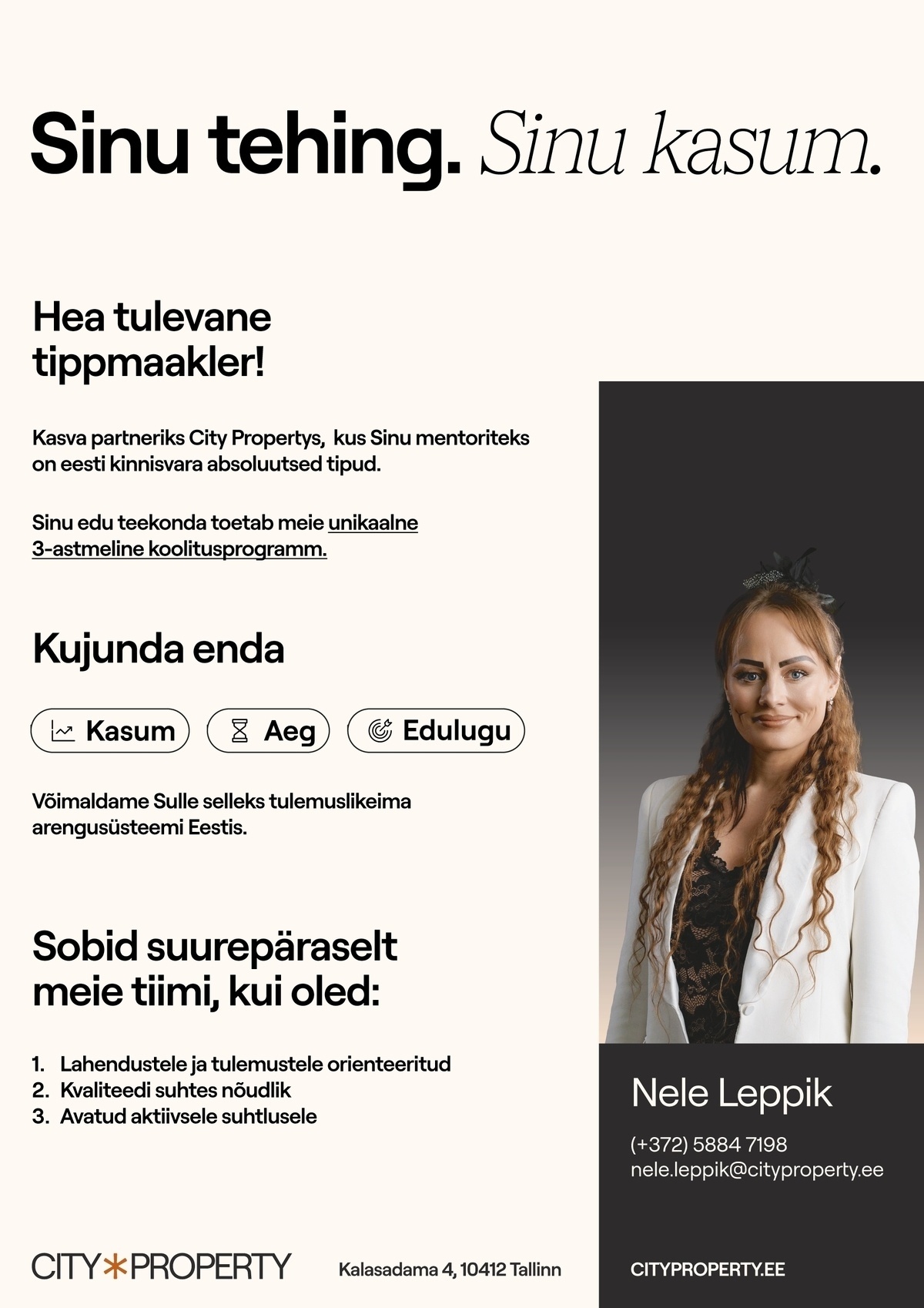 CITY PROPERTY OÜ Maakler