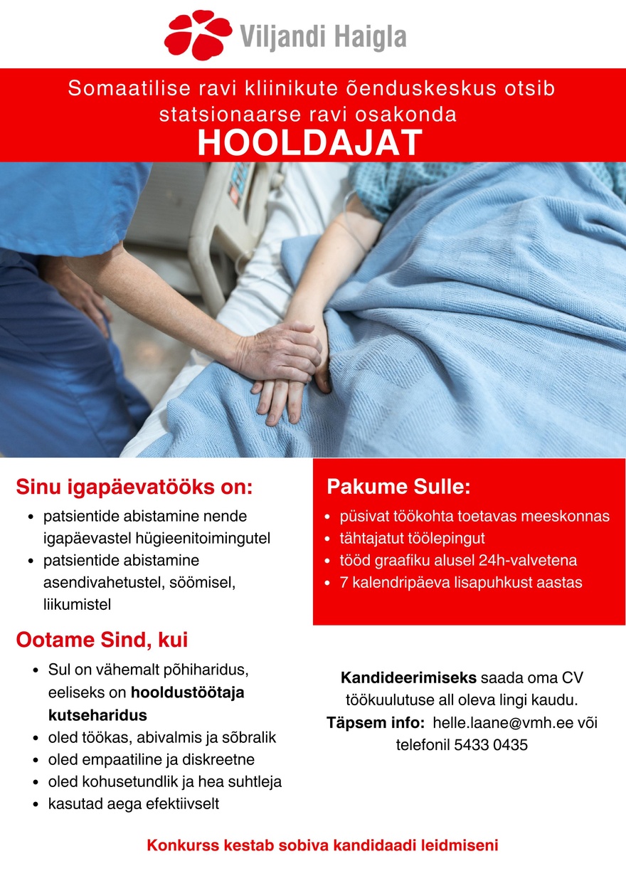SA Viljandi Haigla Hooldaja