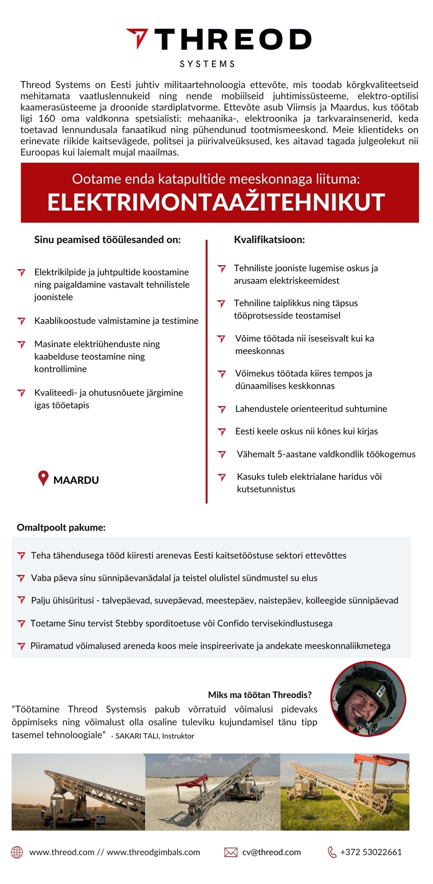 Threod Systems AS ELEKTRIMONTAAŽITEHNIK
