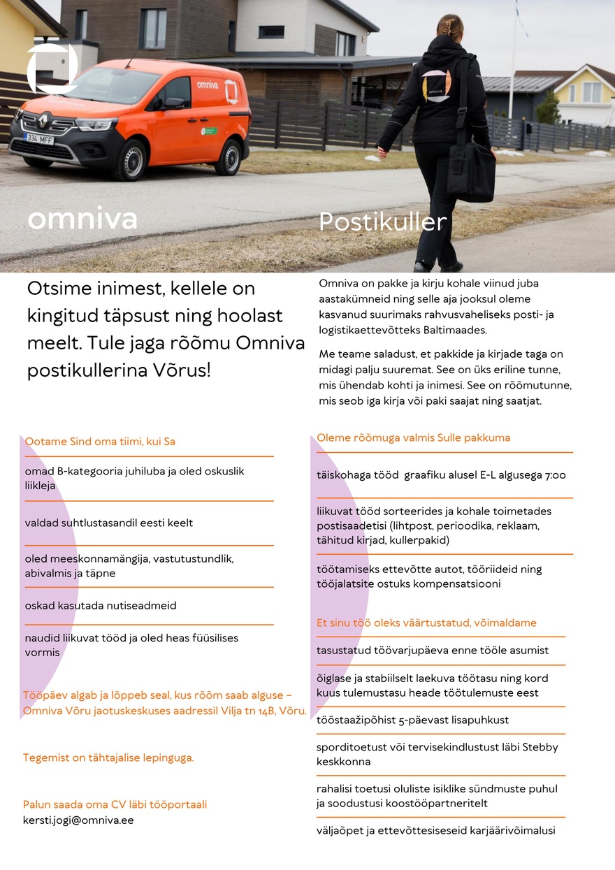 Omniva Postikuller (Võru)