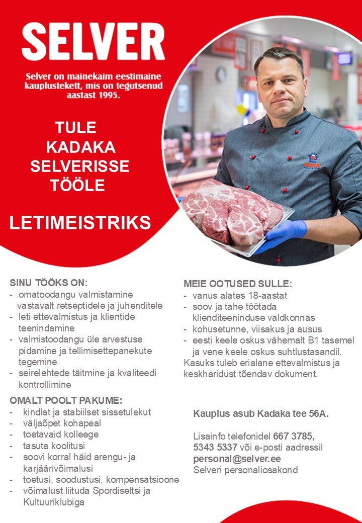 Selver Letimeister Kadaka Selveris