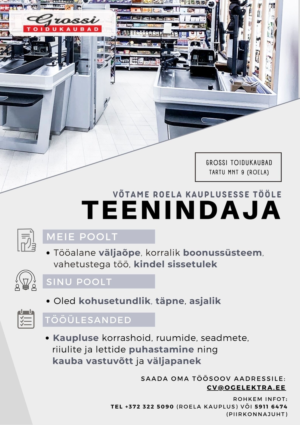 OG Elektra AS Teenindaja (Roela)