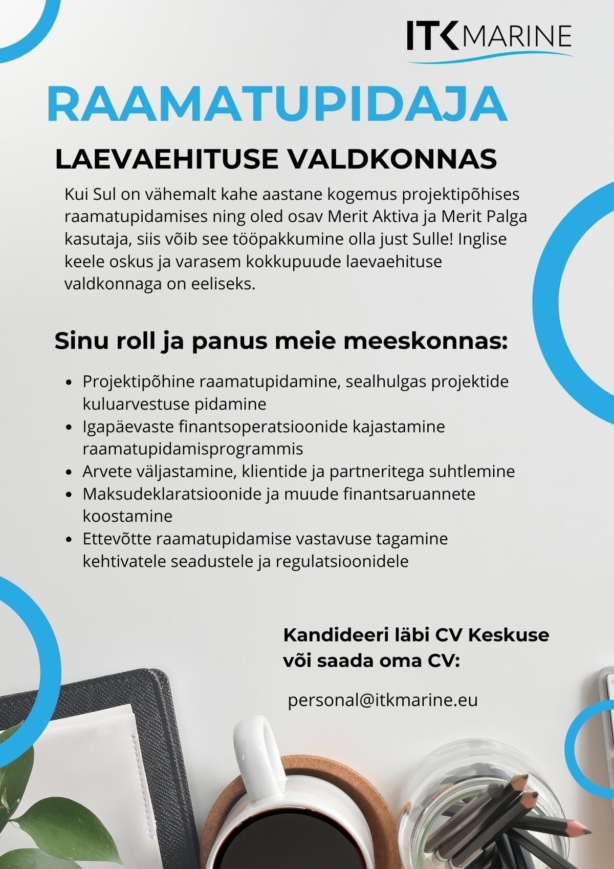 ITK MARINE OÜ Raamatupidaja