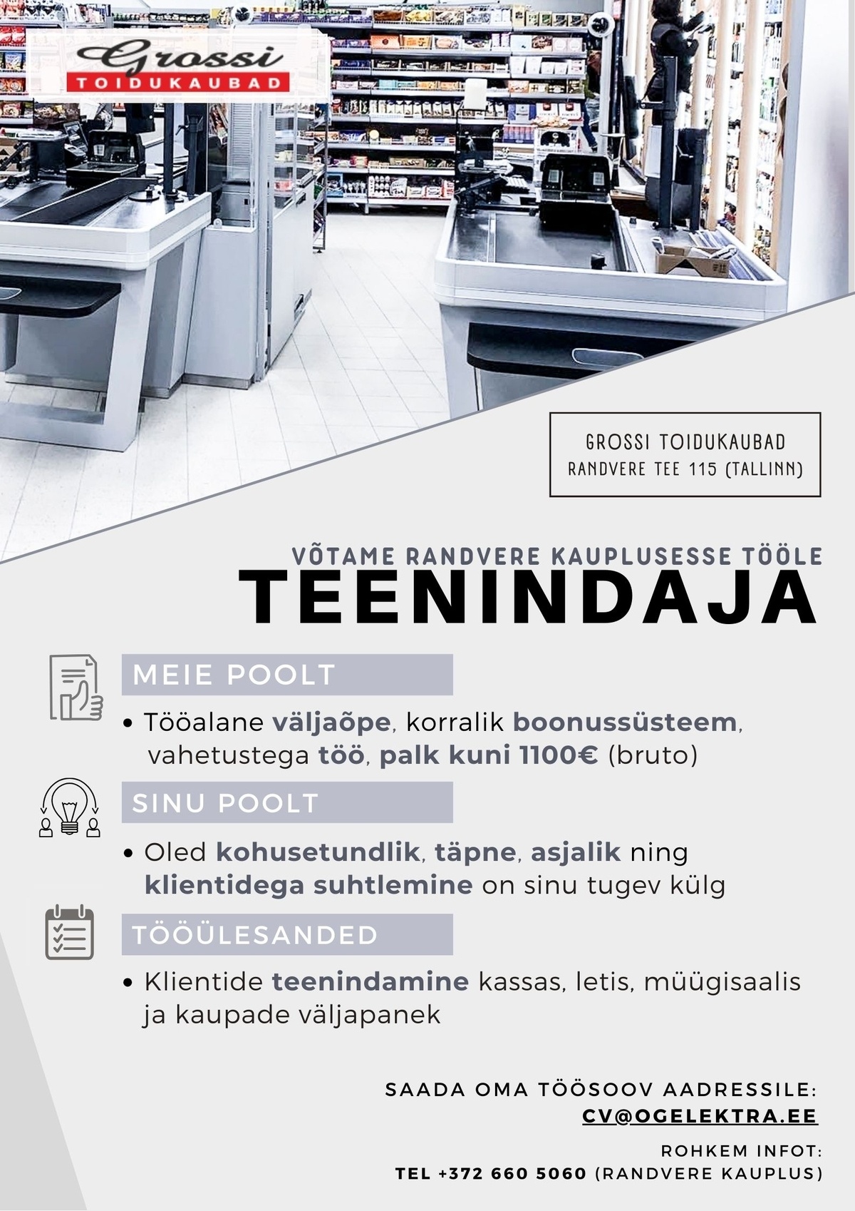 OG Elektra AS Teenindaja (Randvere)