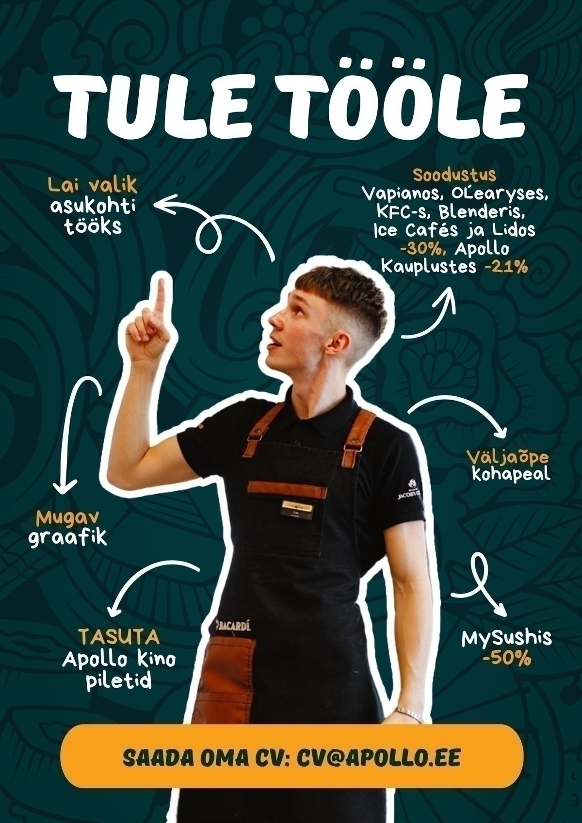 MySushi OÜ Pirita ja Viimsi MySushi restoranid kutsuvad tiimi täiskoormusega klienditeenindajat!