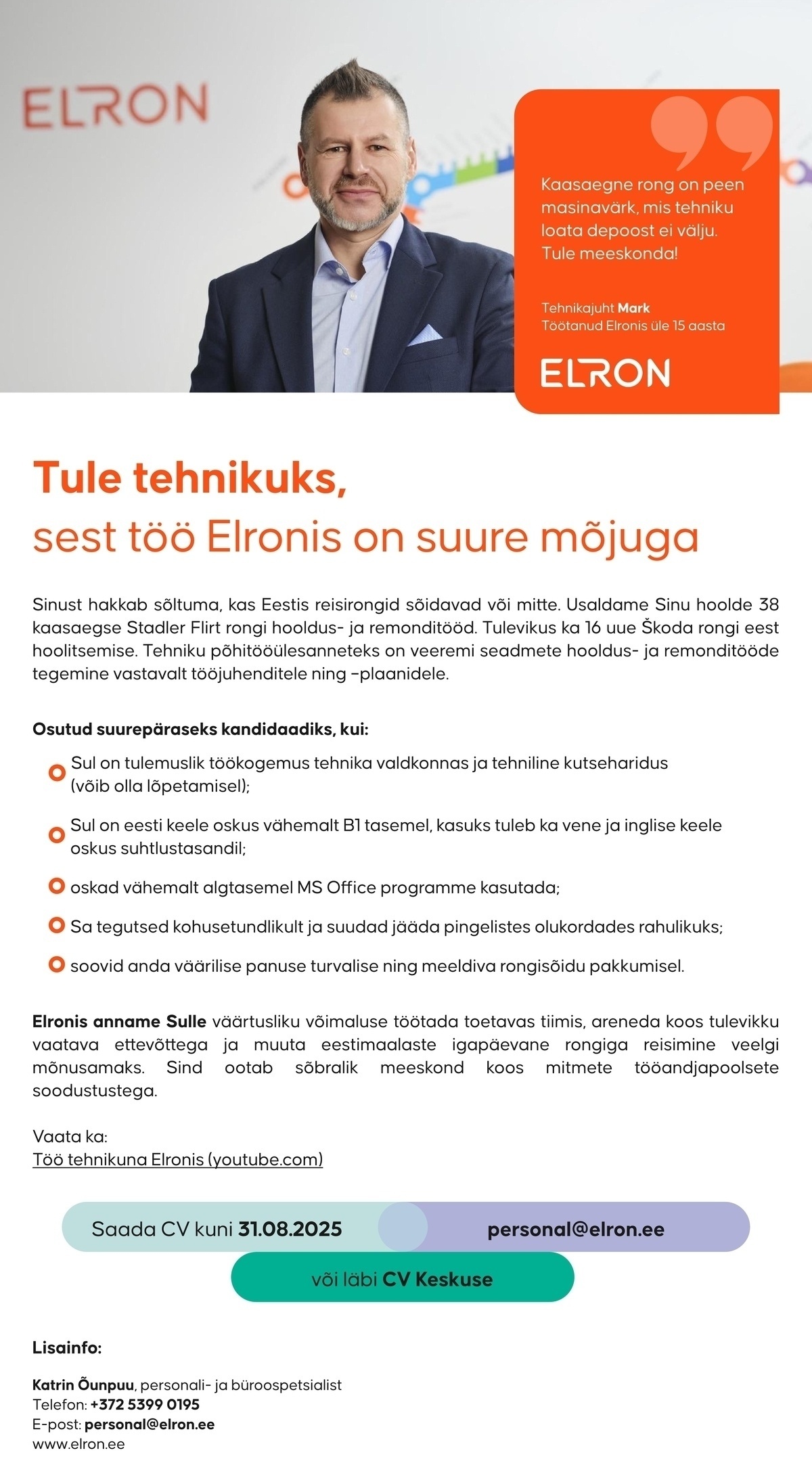 AS Eesti Liinirongid Tehnik