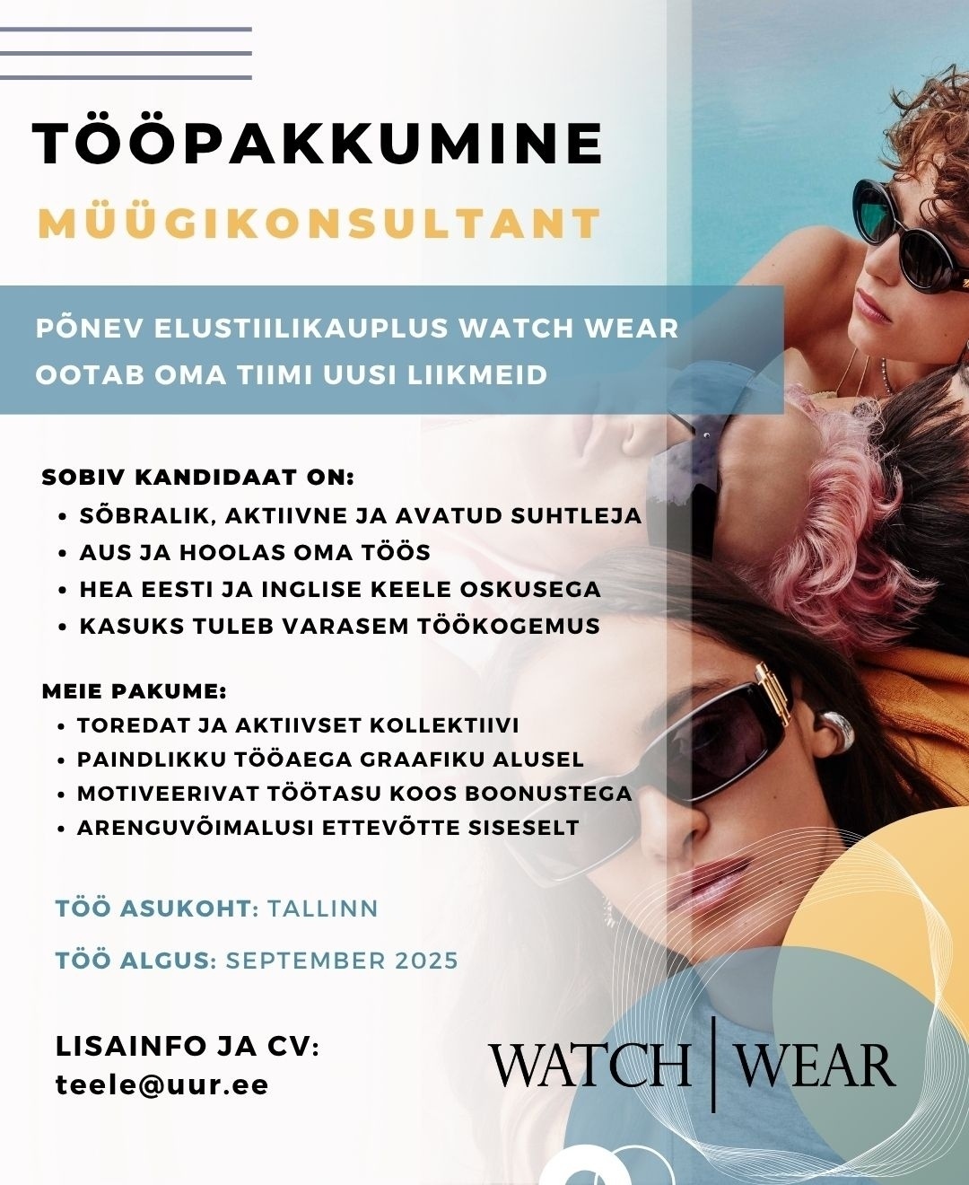 UUR OÜ Klienditeenindaja