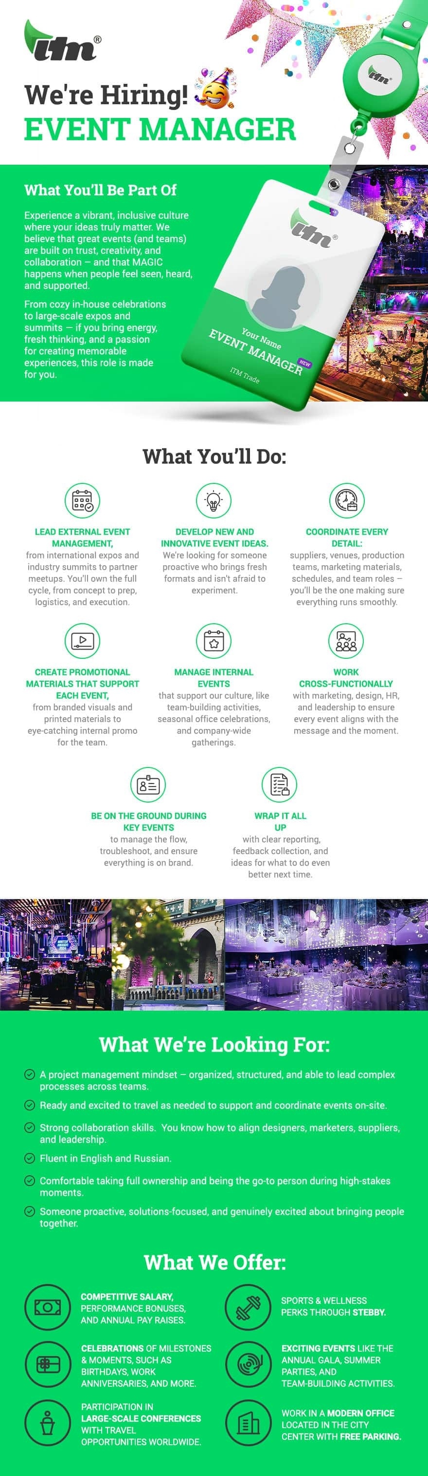 ITM TRADE OÜ Event Manager