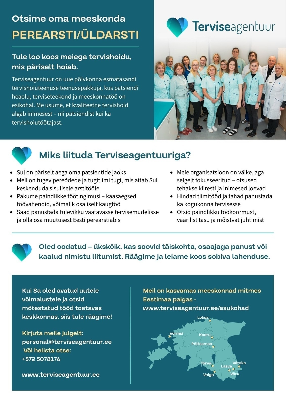 Terviseagentuur OÜ Perearst/Üldarst