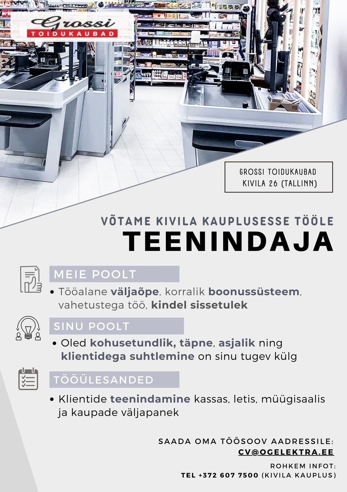 OG Elektra AS Teenindaja (Kivila)