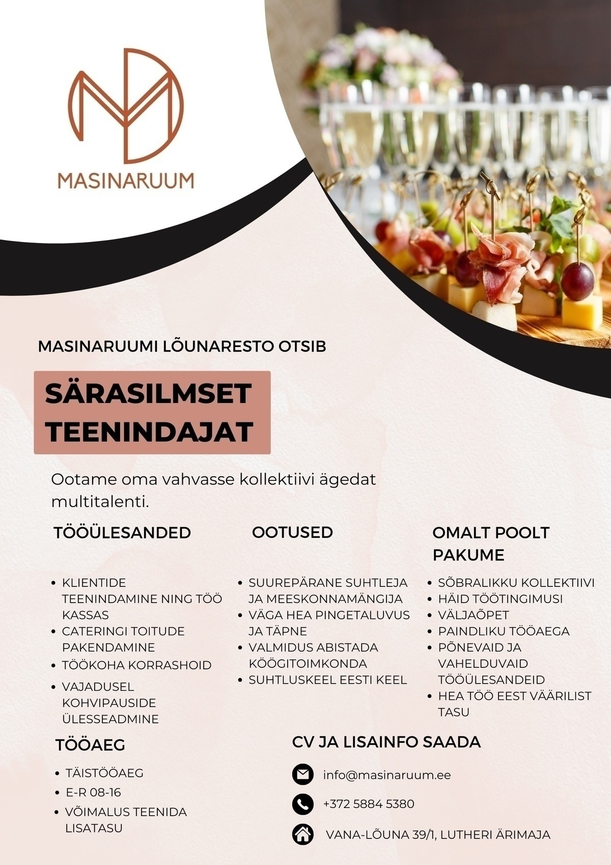 Lutheri OÜ Teenindaja