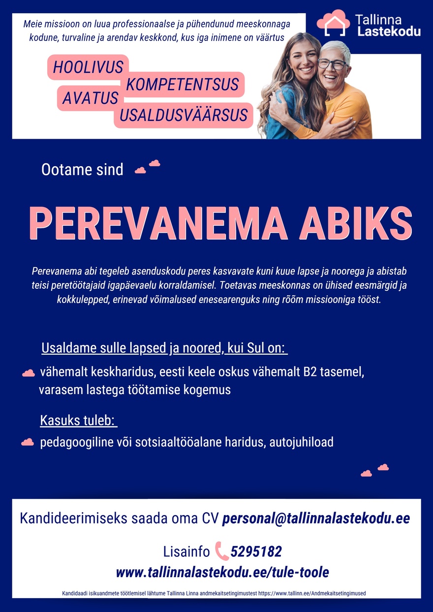 Tallinna Lastekodu Perevanema abi