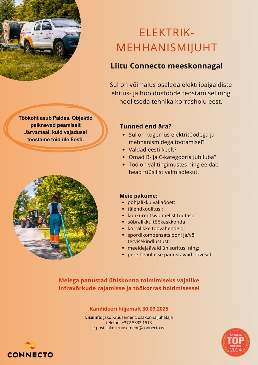 Connecto Elektrik-mehhanismijuht