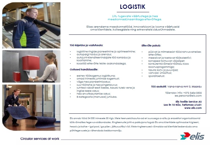 Elis Textile Service AS LOGISTIK