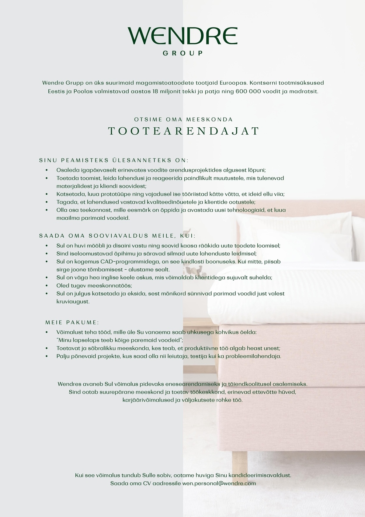 Wendre AS Tootearendaja