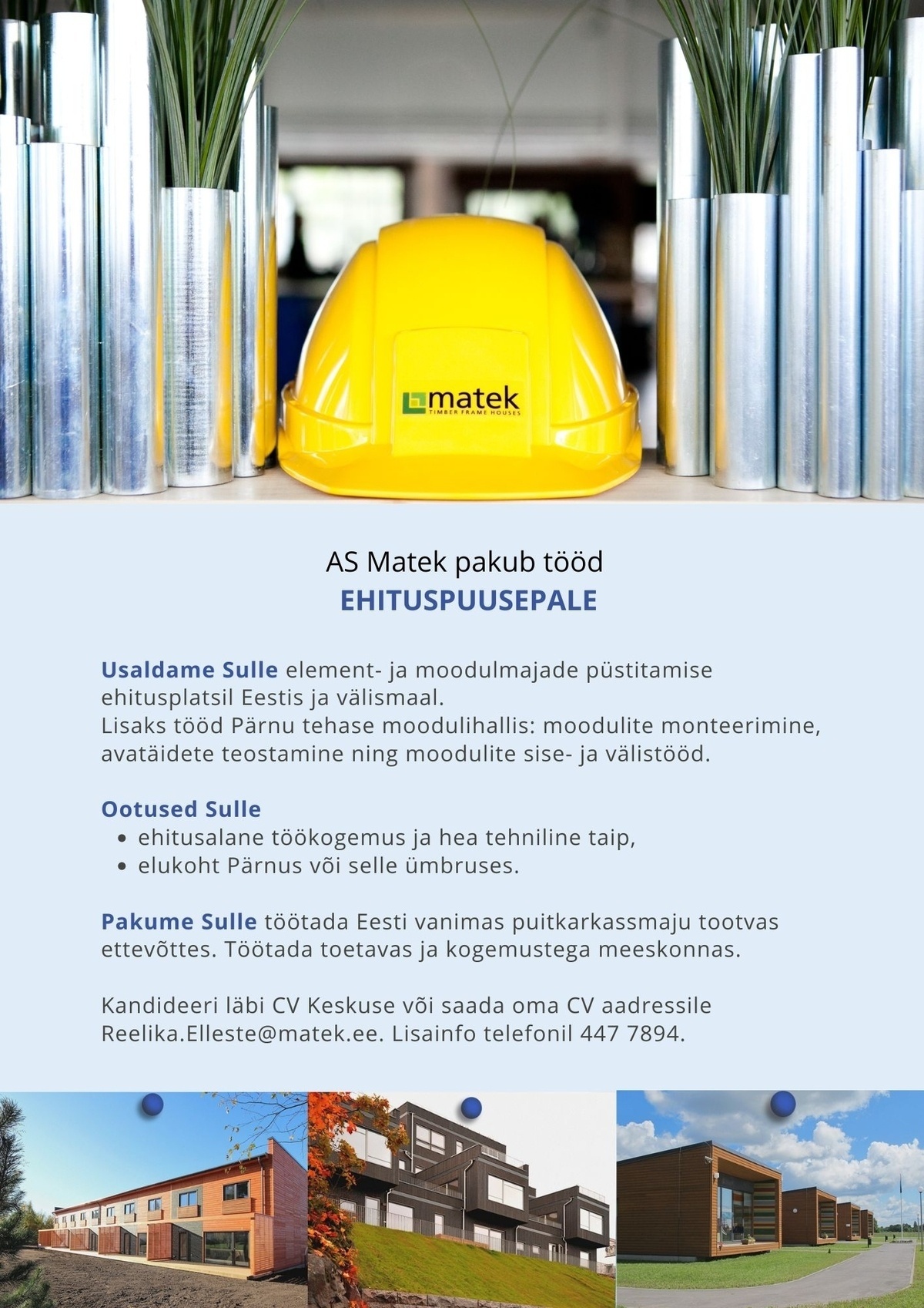 Matek AS Ehituspuusepp