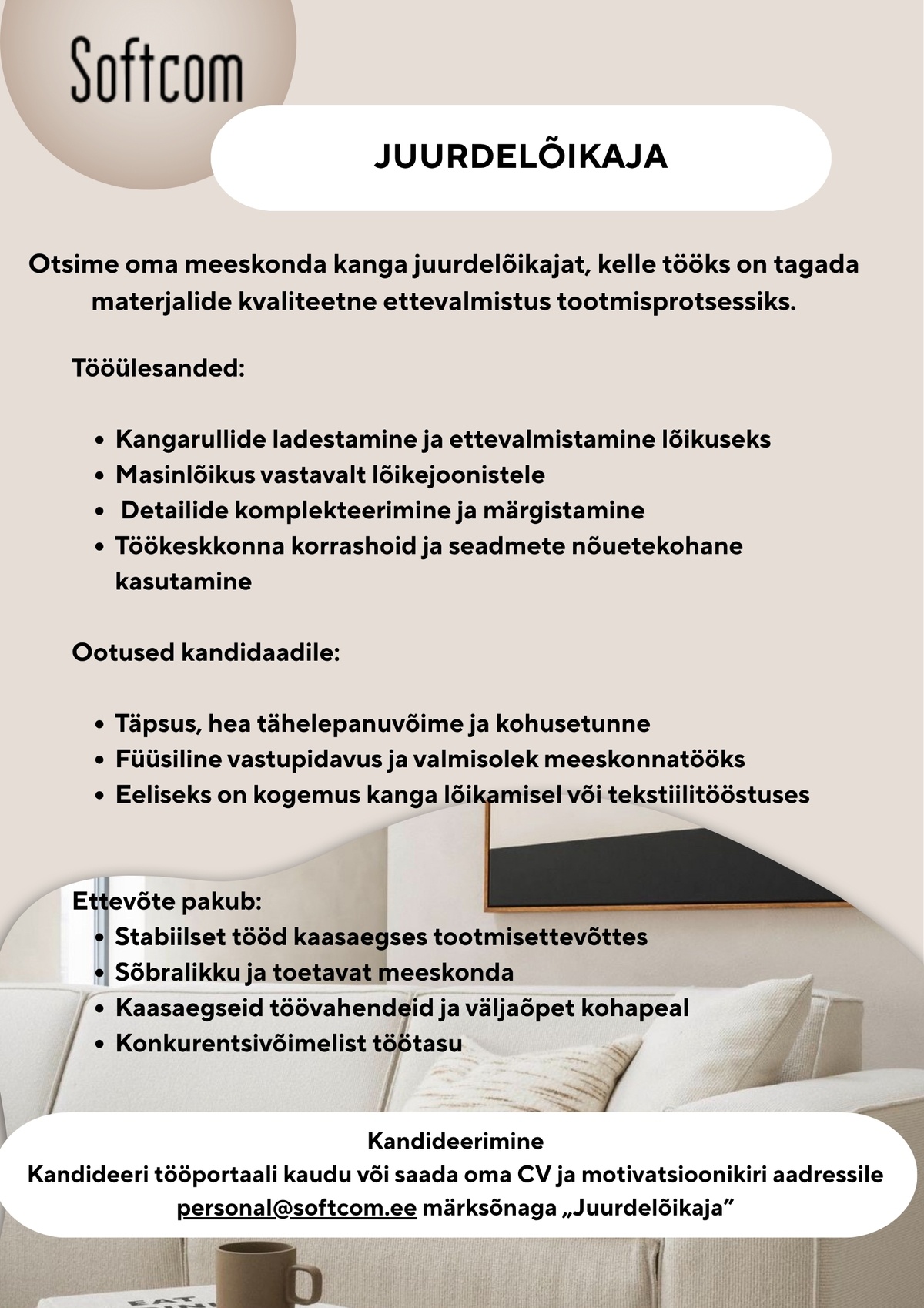 Softcom OÜ Juurdelõikaja