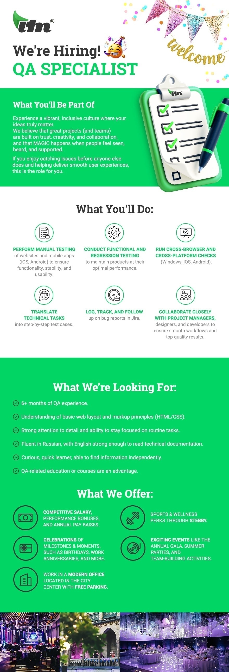 ITM TRADE OÜ QA Specialist