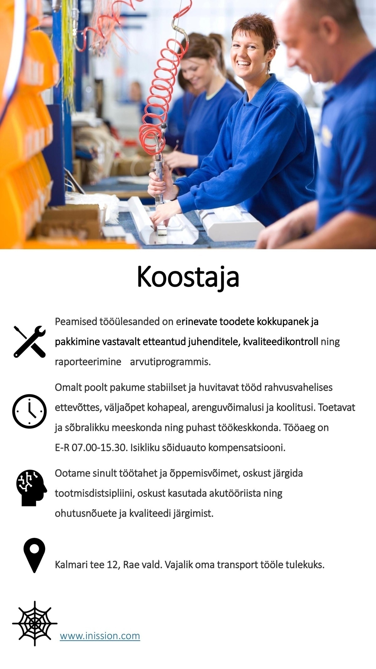 INISSION TALLINN OÜ Koostaja