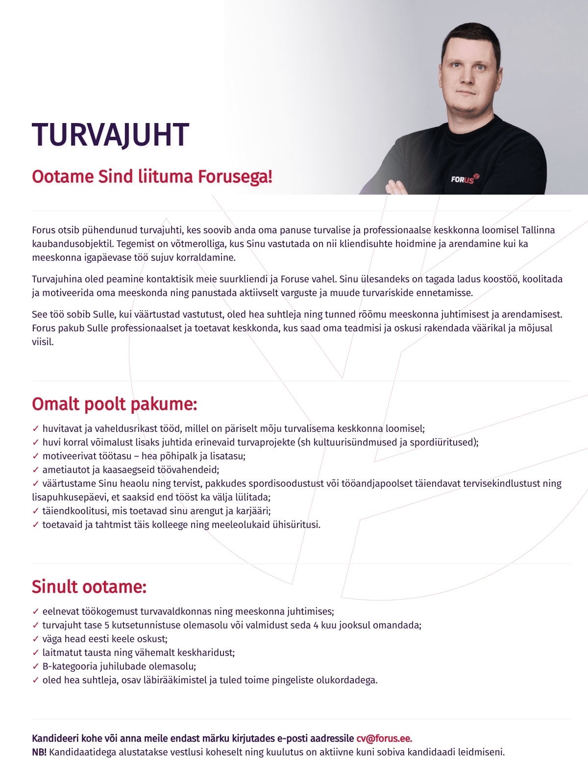 Forus Security AS Turvajuht