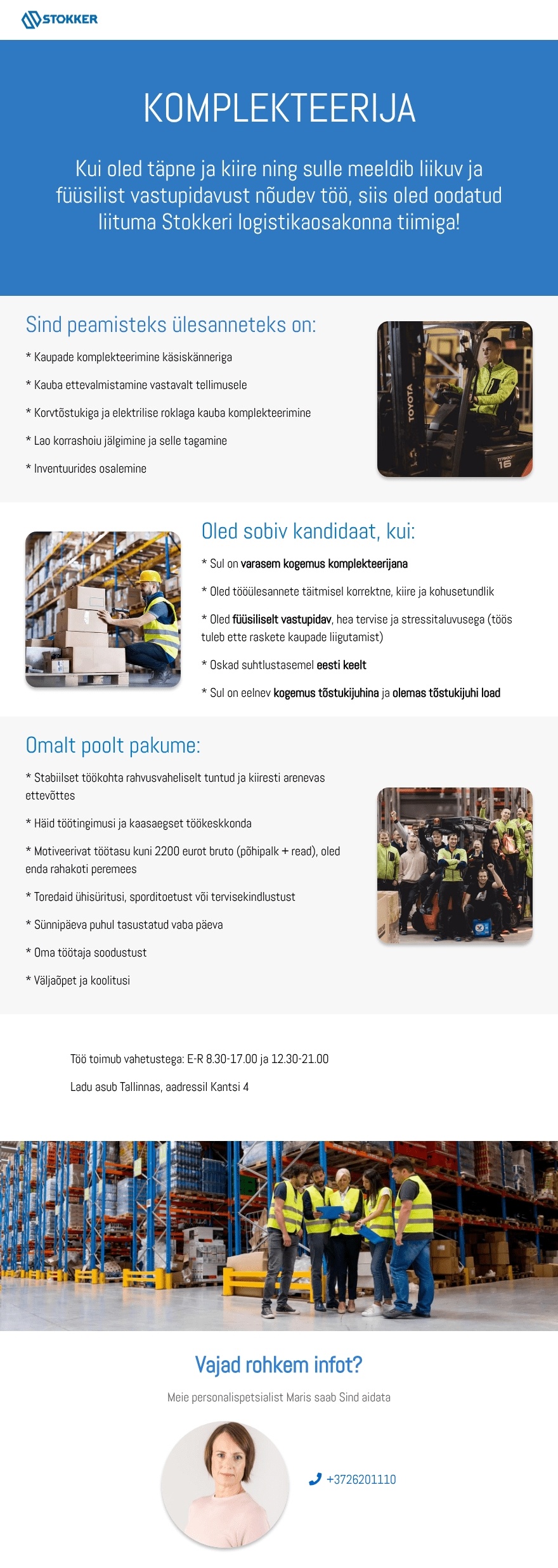 AS Stokker Komplekteerija