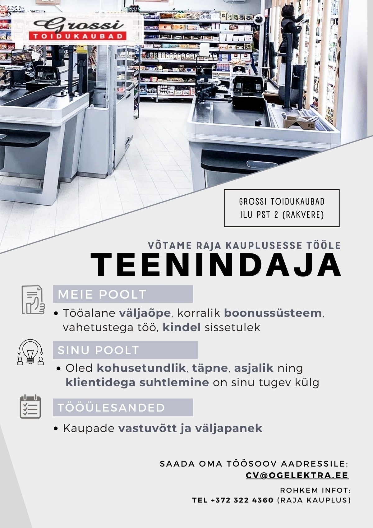 OG Elektra AS Teenindaja (Raja)